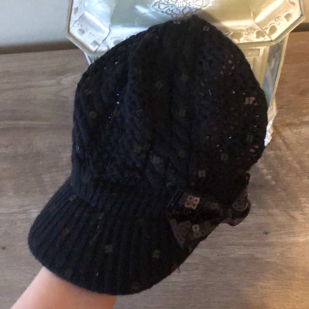 NWOT Justice knitted hat